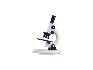Microscope icon 3d rendering vector illustration