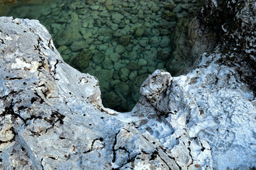 rock in the mountains