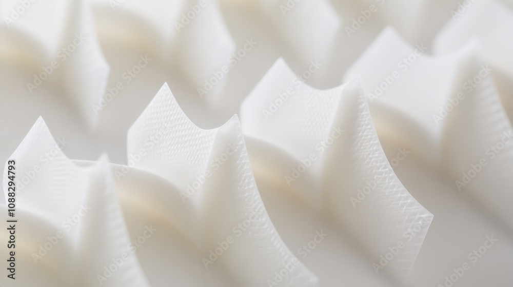 Aufkleber an extreme close-up of a metamaterial antenna array, demonstrating advanced signal manipulation for 