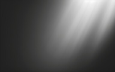 Black and White Light Ray Background - Minimalist Design Element