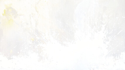 White old concrete wall grunge texture - wide banner format background with copy space for text. Grunge gray texture of chips, cracks, scratches, Soft white grunge.