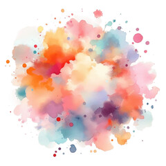 Colorful splashes image