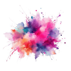 Fototapeta premium Colorful splashes image
