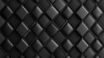 Black Modern Seamless Pattern, Black and Grey Luxury