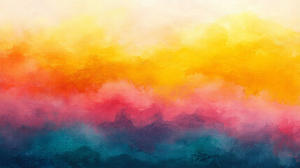 Naklejka premium painting background with swirling colors and textured layers creating a sense of depth, movement, and emotional expression, evoking creativity and introspection