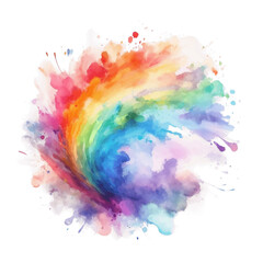 Fototapeta premium Colorful splashes image