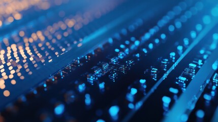 An extreme close-up of a next-generation DNA sequencing nanopore array, showing high-throughput genetic analysis capabilities, Genomics technology style
