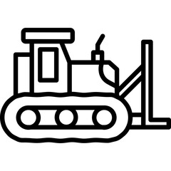 Bulldozer Icon