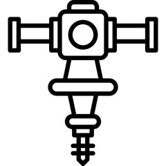 Hydraulic Breaker Icon