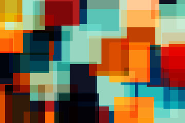 Abstract colorful geometric vector background