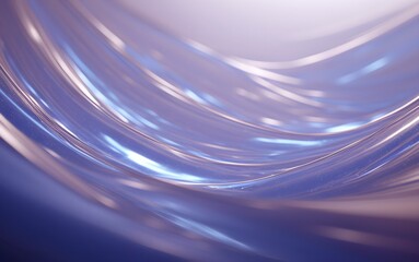 Fototapeta premium Abstract Flowing Lines Background - Modern Light and Shadow Effects