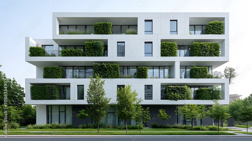 Poster Sustainable architectural plans and engineering concepts highlighting green building practices for environmental conservation and energy efficient solutions