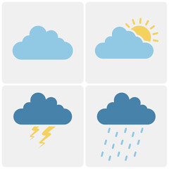 Collection of designs for various cloud conditions