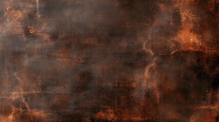 Rich dark brown concrete texture with subtle orange undertones, perfect for a robust and striking...