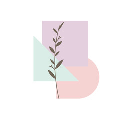 Aesthetic Bohemian Leaves