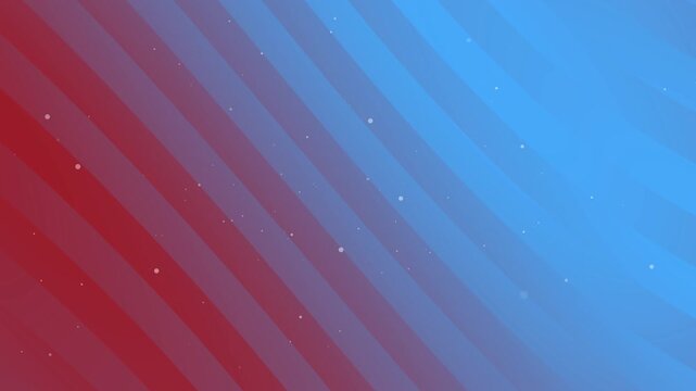Abstract background design with red and blue lines and white dots, suitable for digital projects, prints, and modern concepts.