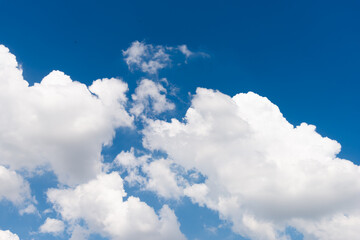 Dynamic cloud formation under a bright sky nature's canvas outdoor photography serene atmosphere inspirational perspective