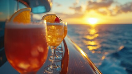 Sunset Cocktails Aboard Luxury Yacht Cruise
