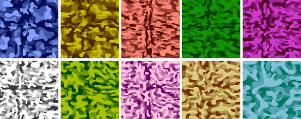 Camouflage Seamless Pattern