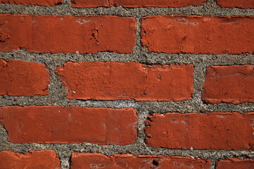 red brick wall background