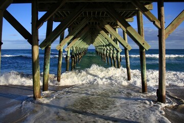 pier on the beach