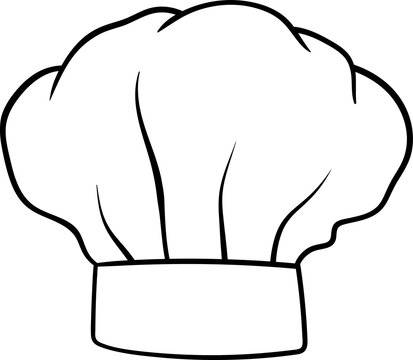 recommend clip art: Beautiful illustration of a chef hat