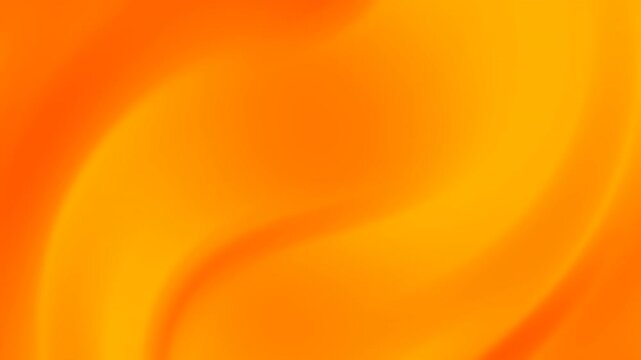 orange waving animation background, yellow blur gradient motion wallpaper