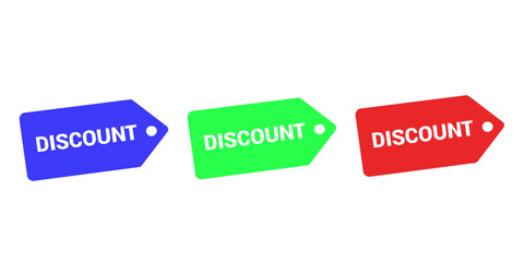 Sales badges vectors icon set