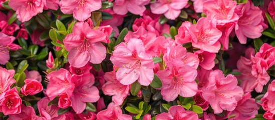 Desert Rose Azalea Pink Flowering Ornamental Plants