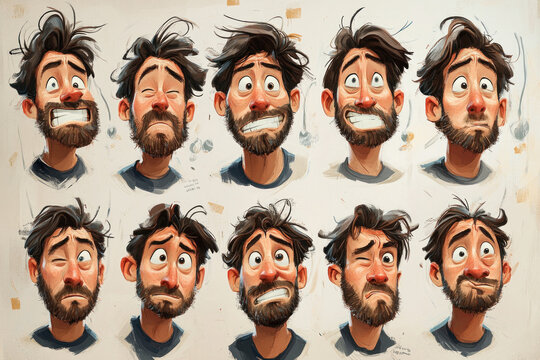 Character sheet for a fantasy RPG game with detailed stats and abilities. Iconic class symbols displayed next to each attribute for quick reference. Background parchment design adds