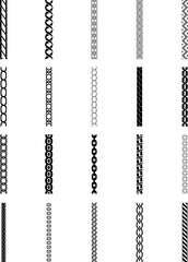 Braided Pattern Border asset