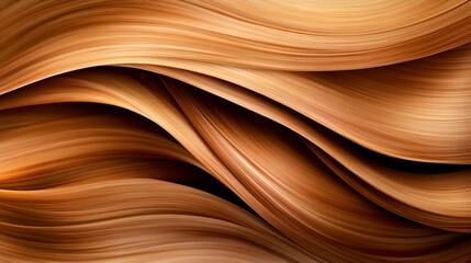 Obraz premium Wooden texture with a light brown wave pattern, perfect for a minimalist wallpaper design