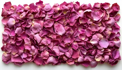 Obraz premium Pink Rose Petal Background with Textured Layers Laptop Wallpaper