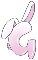 G Rabbit cute 