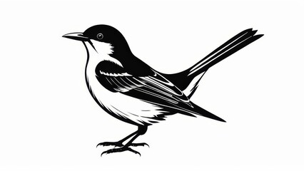 Obraz premium silhouette of a crow