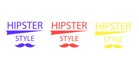 Sales badges vectors icon set