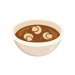 Bowl Soup Vector Illustration - 08