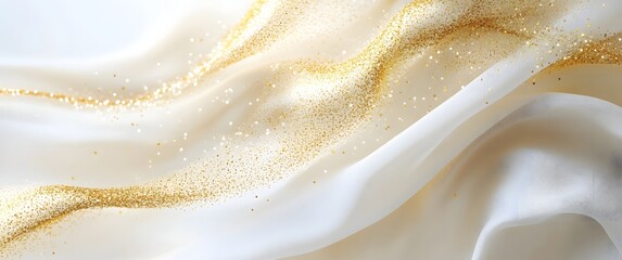 abstract background with ribbon