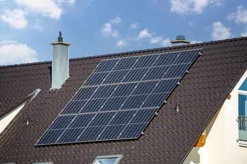 Einfamilienhaus mit Photovoltaikanlage