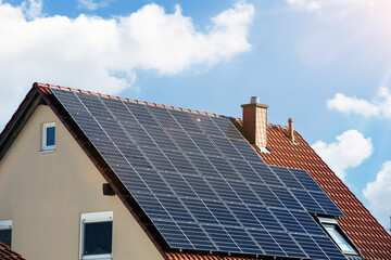 Einfamilienhaus mit Photovoltaikanlage