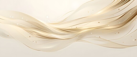 abstract background with ribbon
