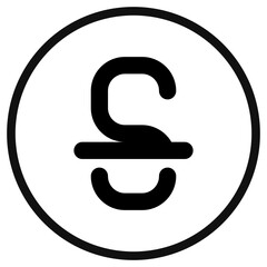 Editable strike through text format vector icon. Part of a big icon set family. Perfect for web and app interfaces, presentations, infographics, etc