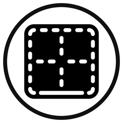 Editable bottom border vector icon. Part of a big icon set family. Perfect for web and app interfaces, presentations, infographics, etc