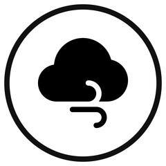 Editable windy cloud vector icon. Part of a big icon set family. Perfect for web and app interfaces, presentations, infographics, etc