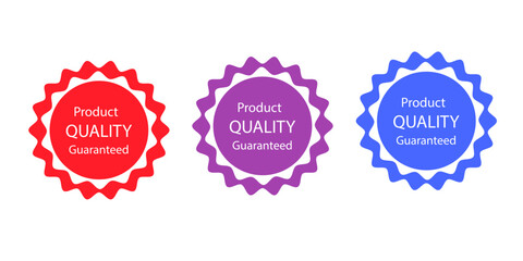 Sales badges vectors icon set