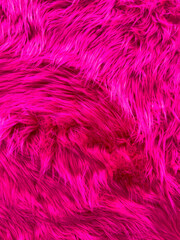 A pink fur texture with a pink background