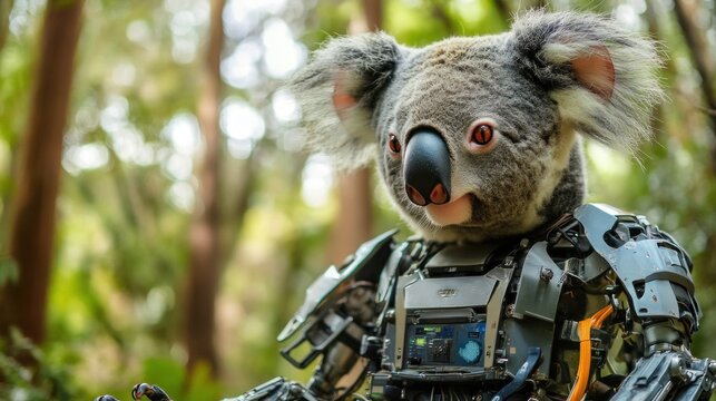 A Koala Robot in the Australian Bush