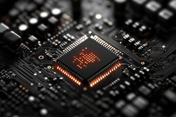 Fototapeta premium Efficient Circuits: Harnessing Digital Precision for Optimal Performance and Reliability
