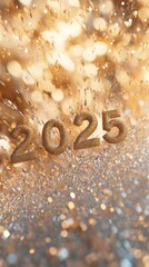 2025 Gold Glitter.