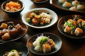 Delicious Assortment of Izakaya Dishes
